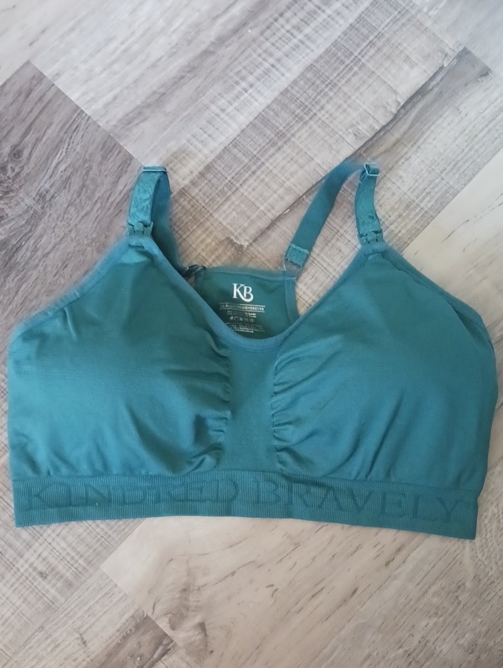 NEW Kindred Bravely Teal Nursing & Pumping Bra